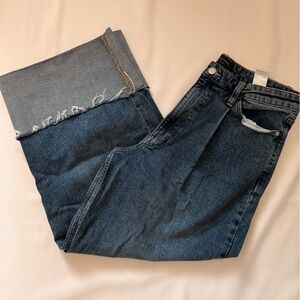 Banana Republic Tall Wide Leg Crop Denim